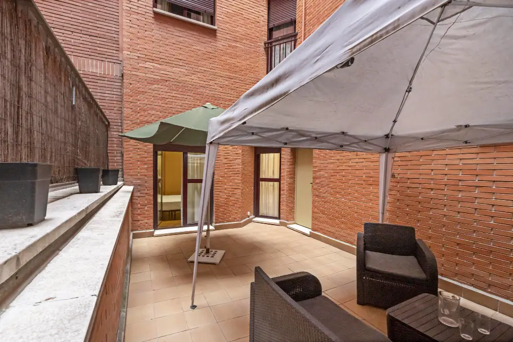 Pérgola a medida terraza