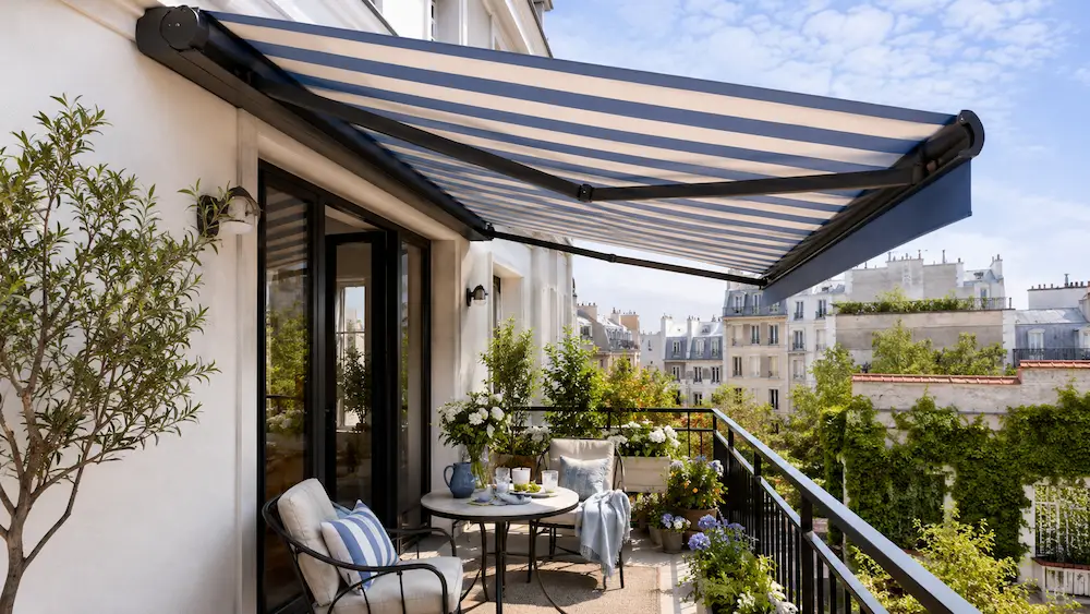 Toldo extensible balcón
