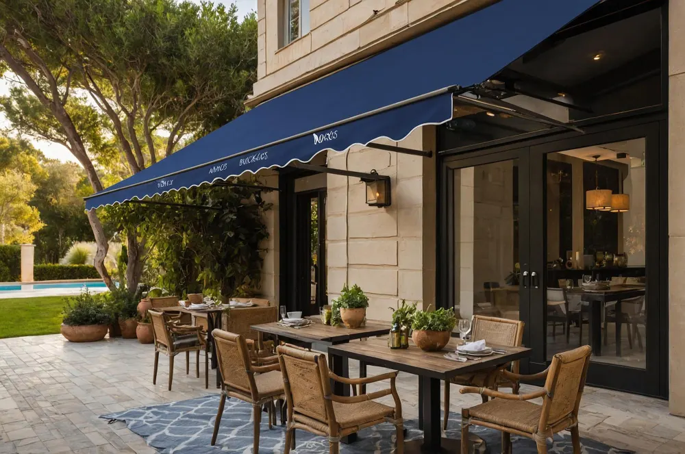 Toldo extensible bar