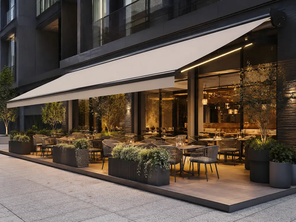 Toldo para terraza elegante